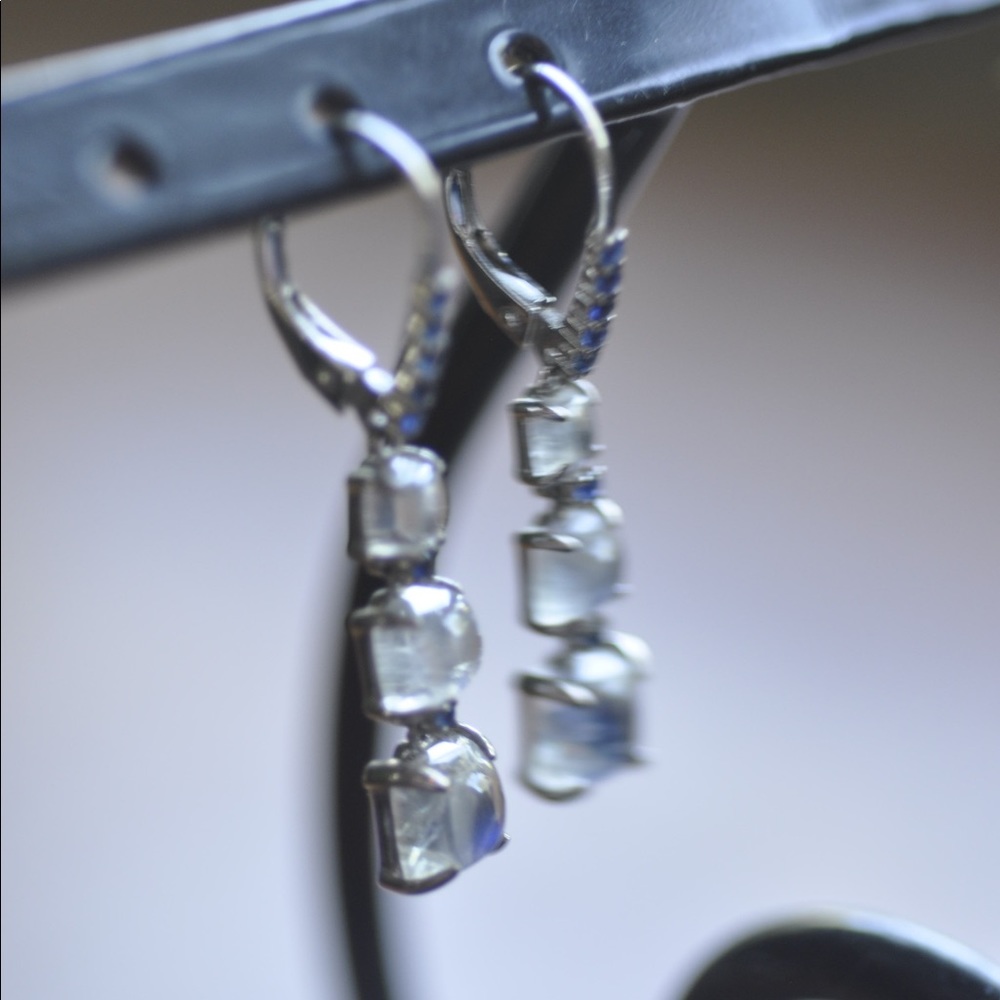 Moonstone Cabochon earrings